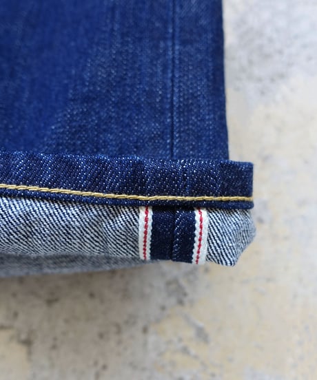 i c h i  211031-1  DENIM Loose 5 Pocket Pants / B : INDIGO DARK