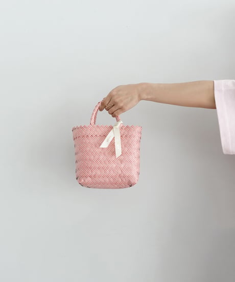 KYUCA  KY0342  Color Plastic Marché Basket / 4 COLORS ( size XS )