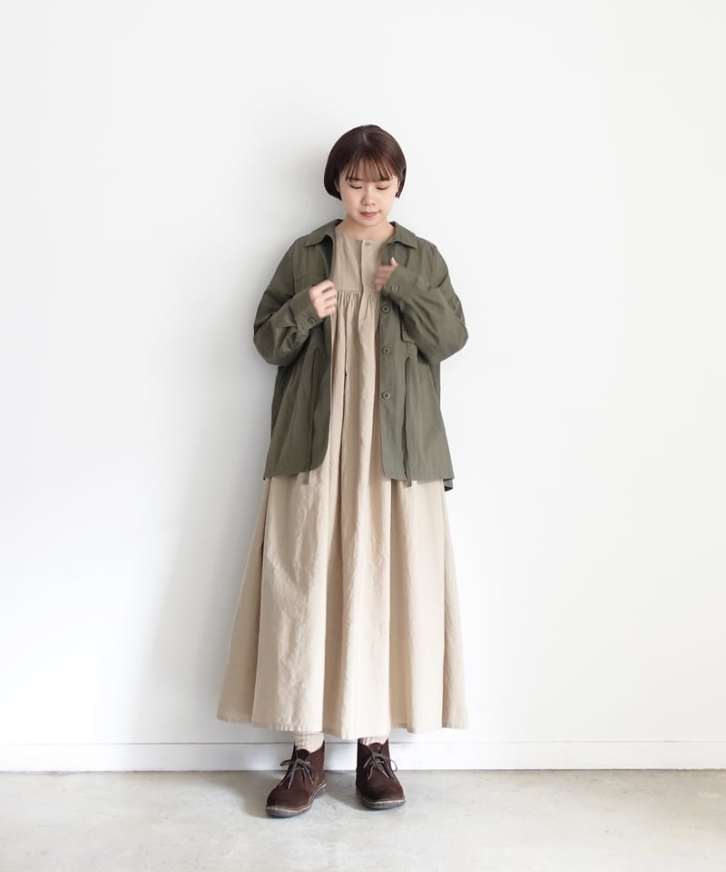 とーきち i c h i 241018 Cotton Linen 2way Dress / 2 COLO