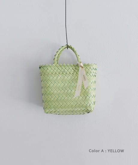 KYUCA  KY0342  Color Plastic Marché Basket / 4 COLORS ( size XS )