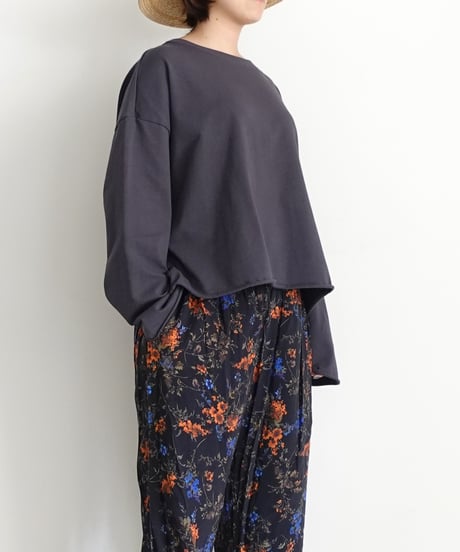 i c h i  241055 Light Heavy Cotton Wide Pullover / 3 COLORS
