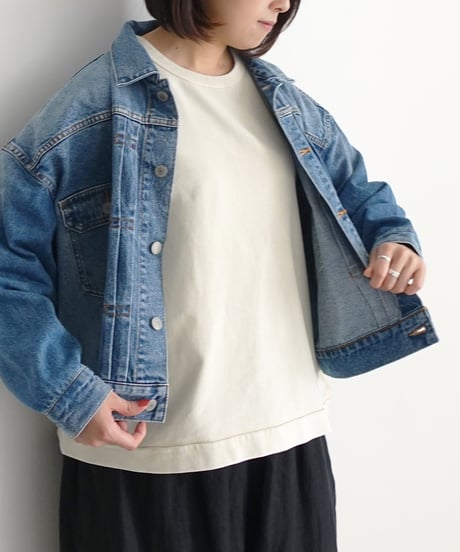 i c h i  241141 Heavy Cotton Wide Pullover / 2 COLORS