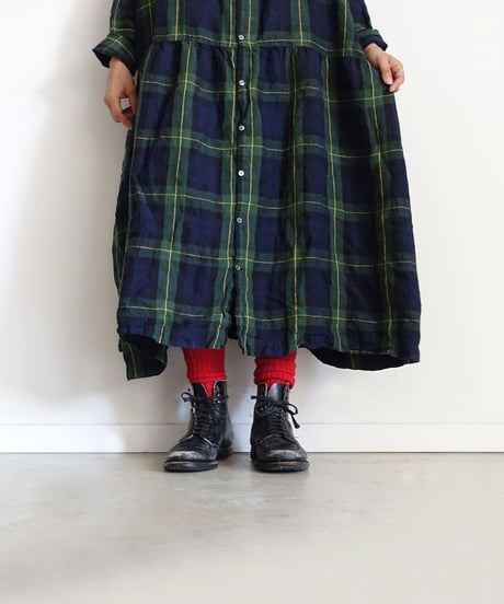 LOITER L019 Linen Color Rib Socks / 3 COLORS : WHITE・YELLOW・RED