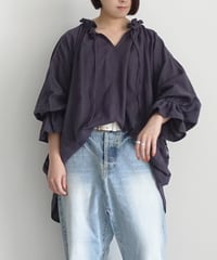 i c h i  241040  Organic Cotton Over Blouse / 2 COLORS