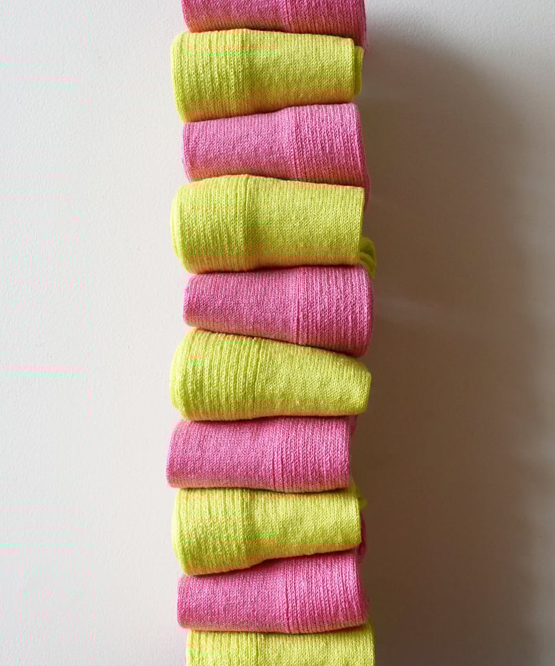 LOITER L047 Linen Color Rib Socks / 2 COLORS |