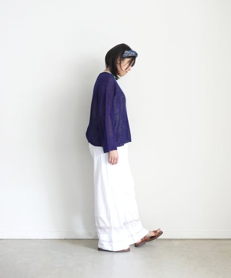 ichiAntiquités 1100936 INDIA Cotton Lace Pants  / 2 COLORS