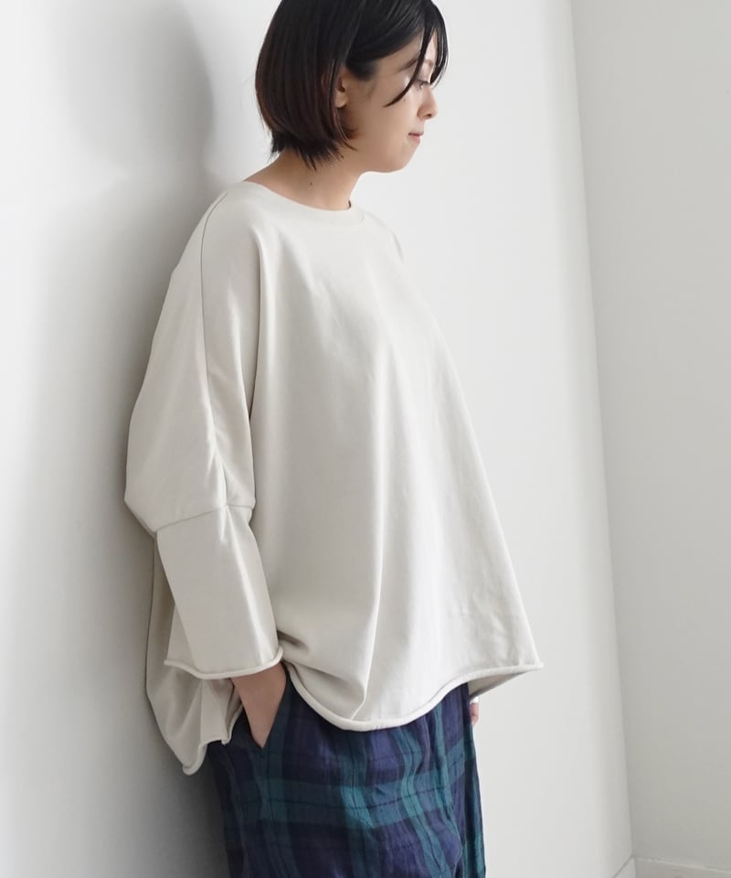 i c h i 241053 Light Heavy Cotton Wide T-Shirt