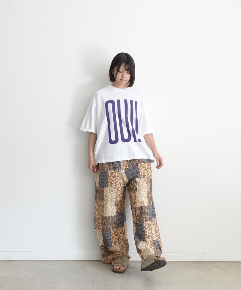 パンツ EAPHI PATCH WORK EMBROIDERY PANTS PATCH WORK EMBROIDERY PANTS