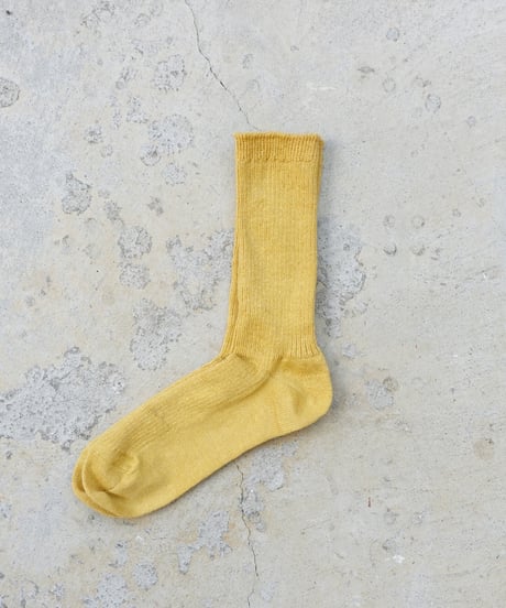 LOITER  L047  Linen Color Rib Socks / 6 COLORS