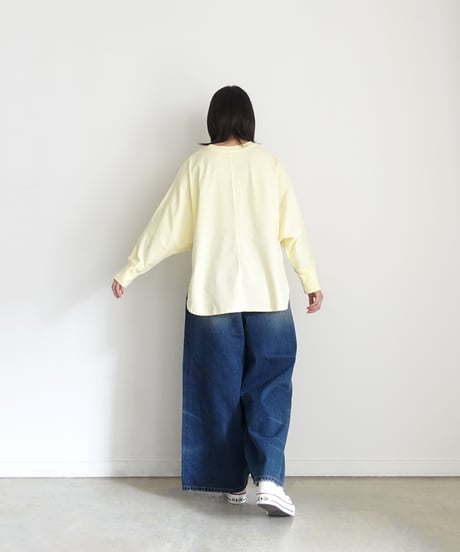 i c h i  251061 Cotton Dolman Sleeve Loose Pullover / 3 COLORS
