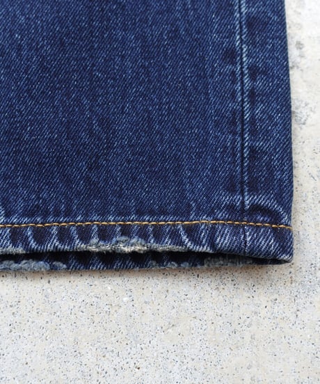 i c h i  241230 Denim Sarrouel Pants / B : DARK・2 SIZE