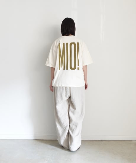 i c h i  251059  "AMORE / MIO!" Pigment Over T Shirt / 2 COLORS
