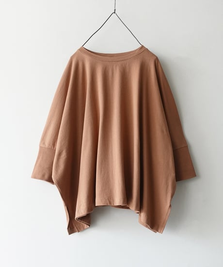 i c h i  241242  Cotton Rib Wide T-Shirt / 4 COLORS