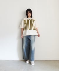 i c h i  230430  DENIM Wide Pants / A : LIGHT・2 size