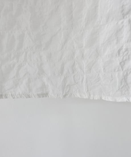 i c h i 251107 Shirring Cloth Long Cardigan / A : WHITE