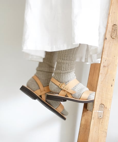 Ateliers Monastiques De La Garde MJ001 : Sandal "Scholastique" / Color NATUREL