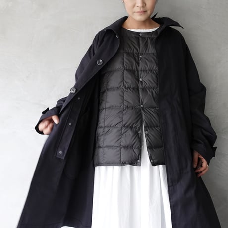 【 LIMITED COLLAB 】"i c h i × TAION" 230532 Over Coat + Inner Down Vest  / 2 COLORS