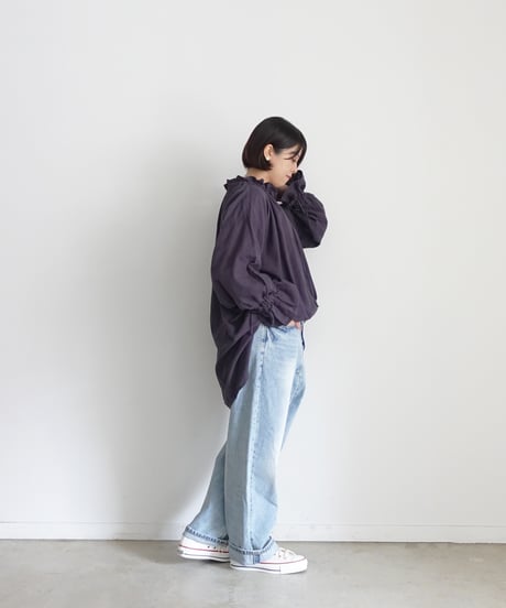 i c h i  241040  Organic Cotton Over Blouse / 2 COLORS