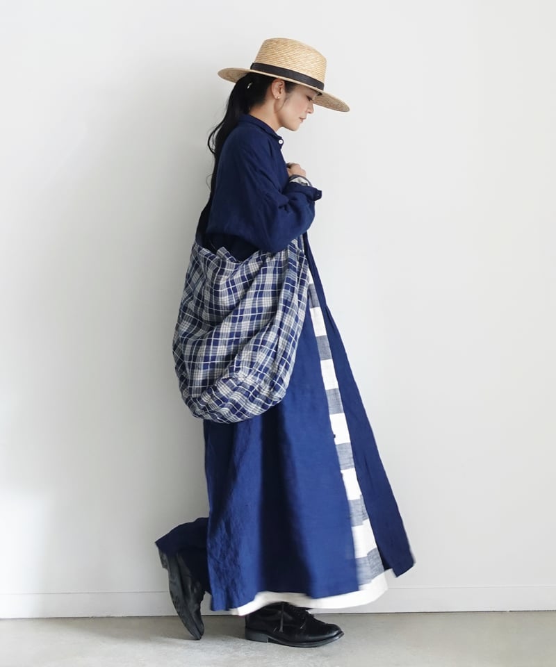 ONLINE LIMITED】ichiAntiquités 1000630 INDIGO L 