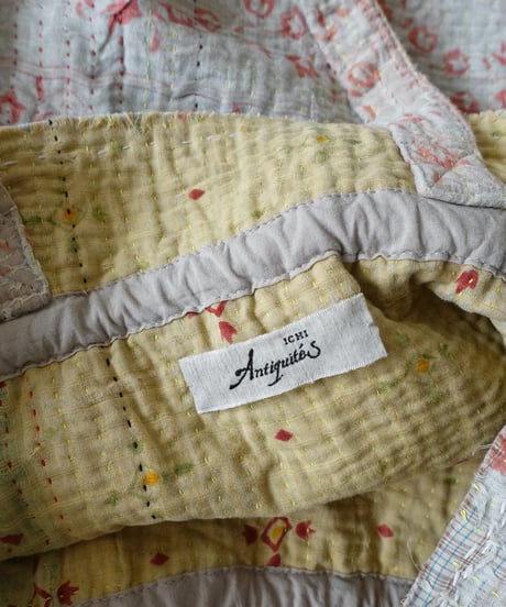 【ONLINE LIMITED】ichiAntiquités 1001138 Vintage Ralli Quilt Bag / 4 COLORS