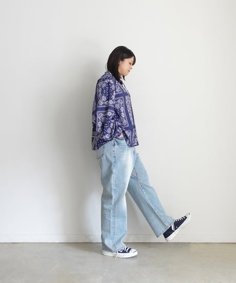 i c h i  251103  Bandana Print Blouse  / B : BANDANA