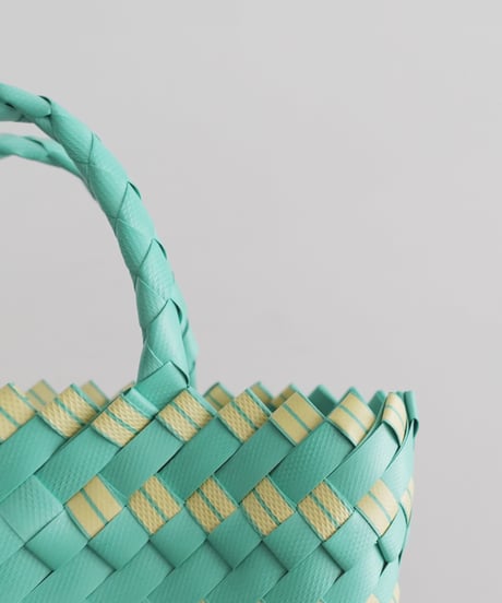 KYUCA  KY0343  Mix Color Plastic Marché Basket / 4 COLORS ( size XS )