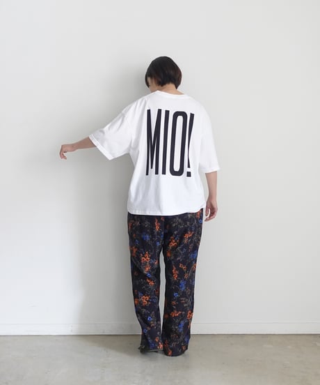 i c h i  241253  "AMORE / MIO!" Pigment Over T Shirt / 3 COLORS