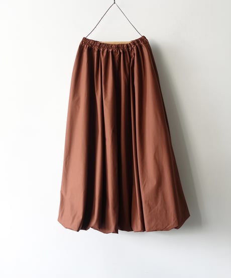 i c h i  250424  Cotton Balloon Skirt / 2 COLORS