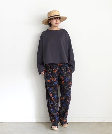 i c h i  241055 Light Heavy Cotton Wide Pullover / 3 COLORS