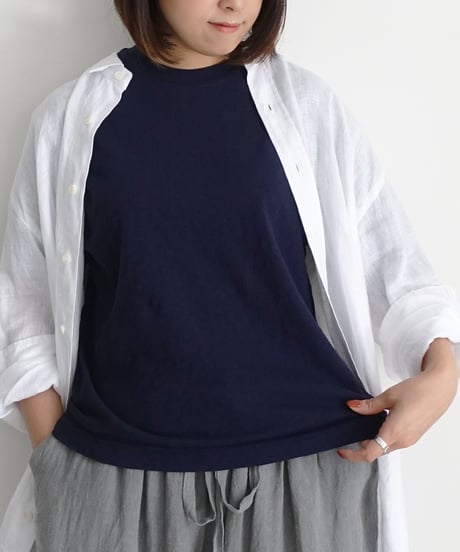 ichiAntiquités 1000962 Cotton Relax T-shirt / 4 COLORS