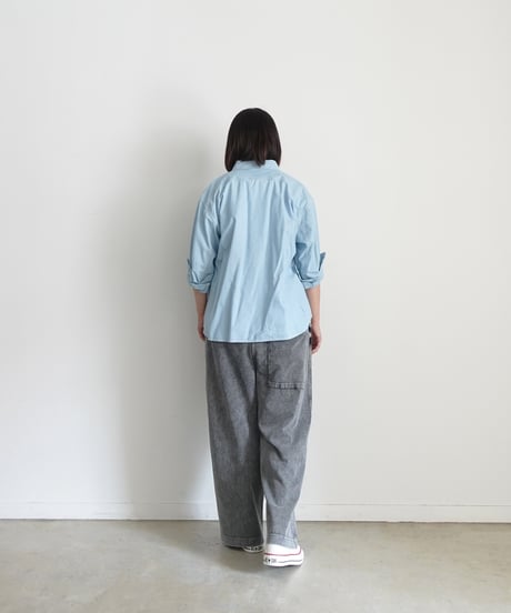 i c h i  241143 Heavy Cotton Relax Pants / 2 COLORS