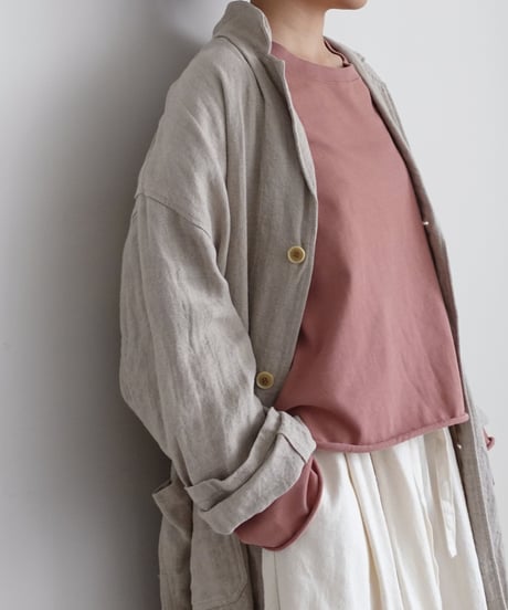 i c h i  241055 Light Heavy Cotton Wide Pullover / 3 COLORS