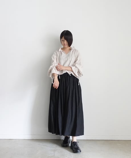 i c h i  241040  Organic Cotton Over Blouse / 2 COLORS