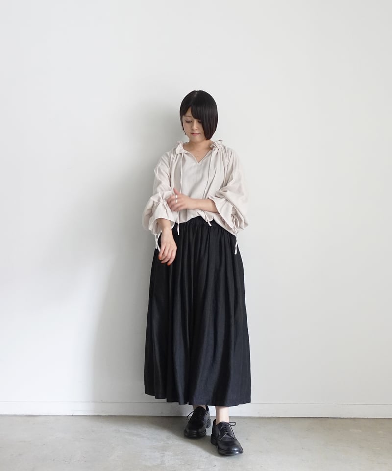 i c h i 241040 Organic Cotton Over Blouse / 2