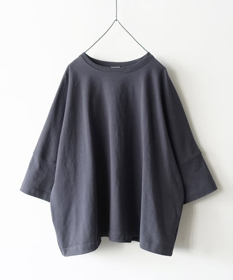 i c h i  231057  Heavy Cotton Wide Pullover / 2 COLORS