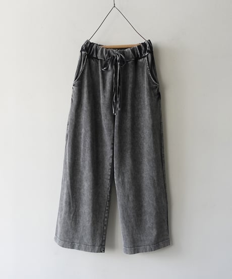 i c h i  241143 Heavy Cotton Relax Pants / 2 COLORS
