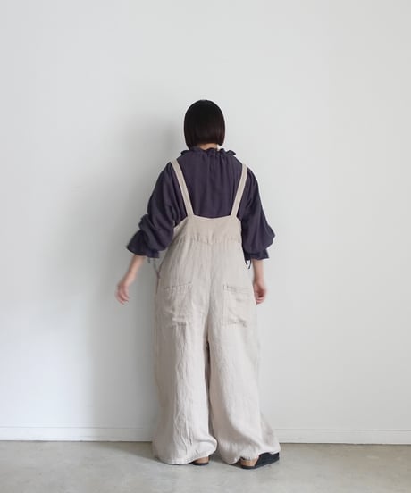 i c h i  241040  Organic Cotton Over Blouse / 2 COLORS