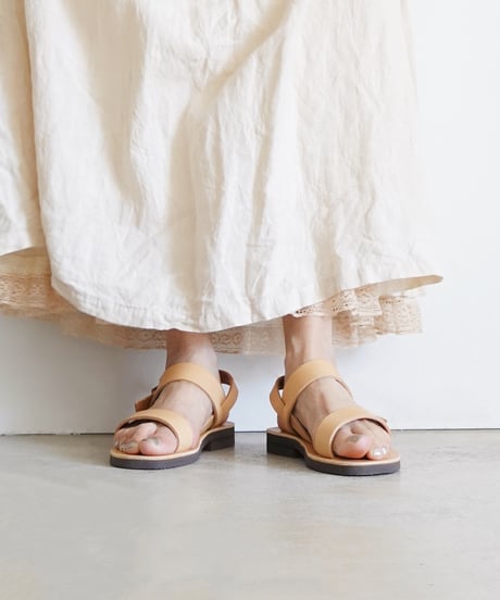 Ateliers Monastiques De La Garde MJ001 : Sandal "Scholastique" / Color NATUREL
