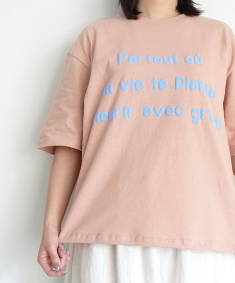 i c h i 251054 Puff Print Logo T Shirt / 4 COLORS