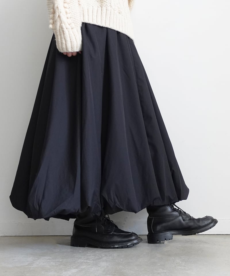 i c h i 250424 Cotton Balloon Skirt / 2 COLOR