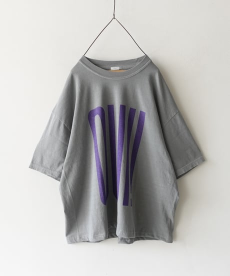 i c h i  260151 "OUI / NON" Pigment Over T Shirt / 4 COLORS