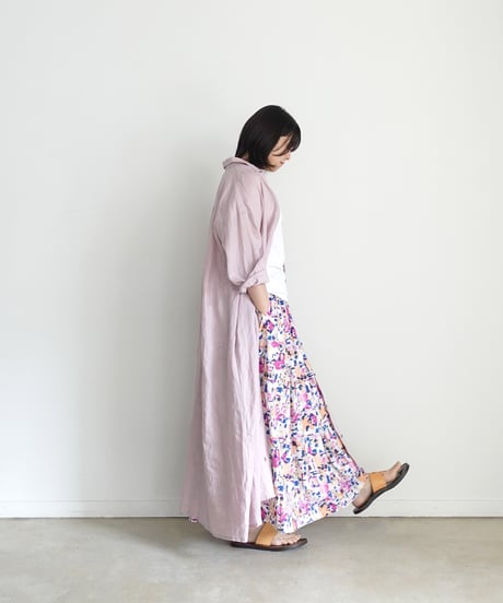 i c h i 251012 Painted Pattern Skirt / 2 COLORS