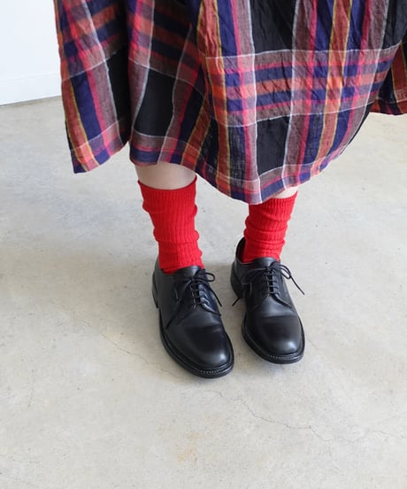 LOITER  L047  Linen Color Rib Socks / 6 COLORS
