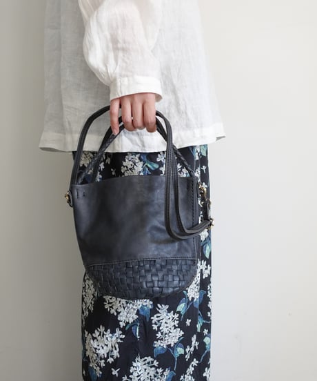 KYUCA  KY0350 Leather Shoulder 2way Bag  / 3 COLORS