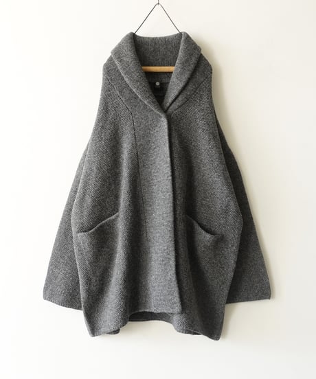 【 LIMITED COLLAB 】"i c h i × TAION" 250471 Knit Cardigan + Leopard Inner Down Vest  / 2 COLORS