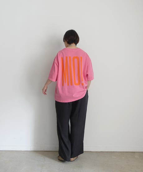 i c h i  241253  "AMORE / MIO!" Pigment Over T Shirt / 3 COLORS