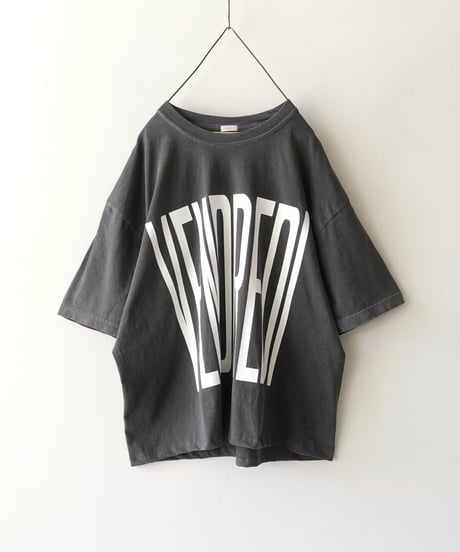 i c h i  251153  "VENDREDI / LAFIN" Pigment Over T Shirt / 2 COLORS