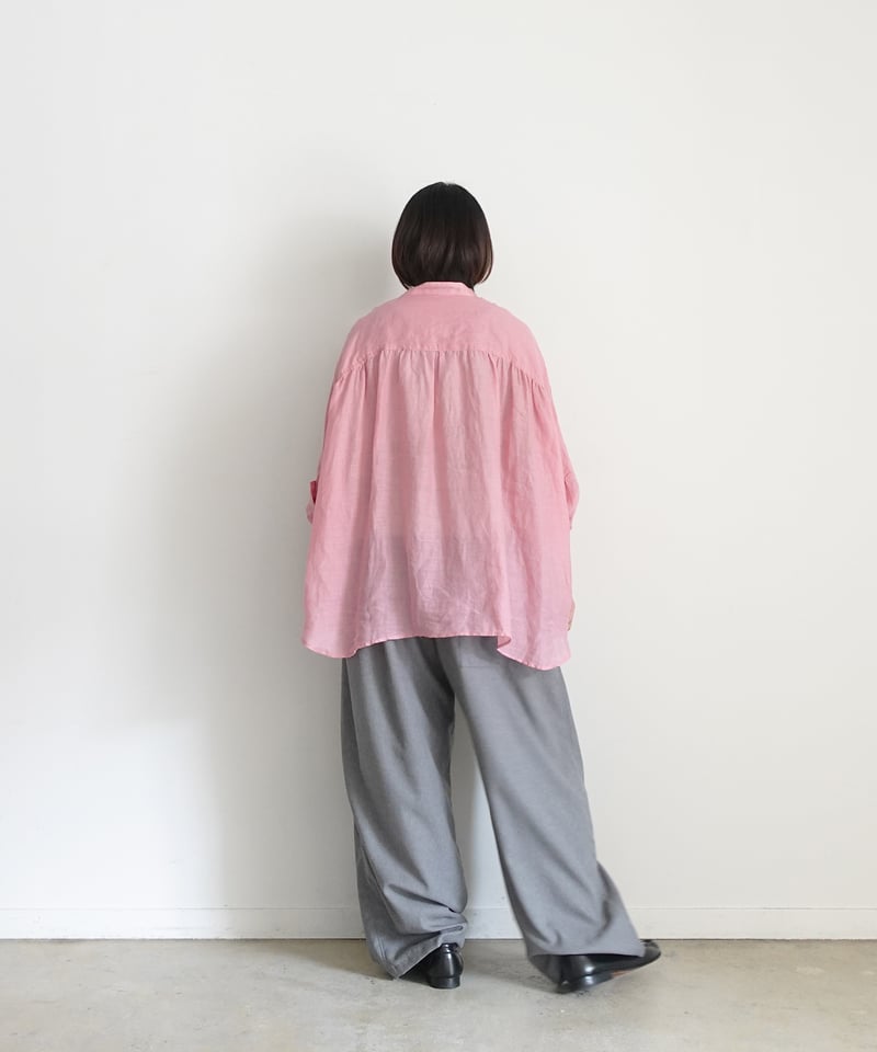 にこちゃん様 マイラン ボリュームスリーブ シャツドレス 羽織にも に