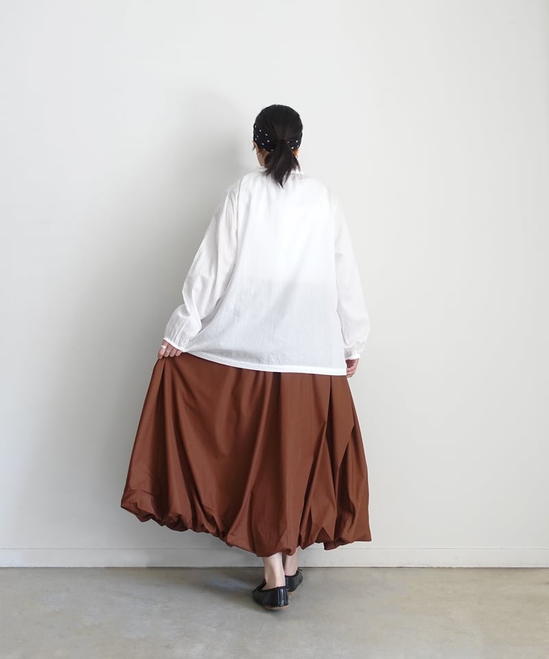 i c h i 250424 Cotton Balloon Skirt / 2 COLOR