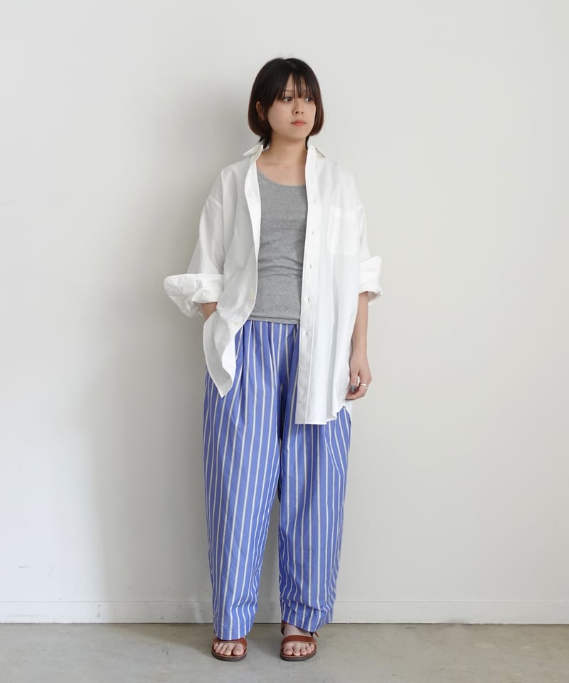i c h i 241030 Striped Reversible Pants / 2 C